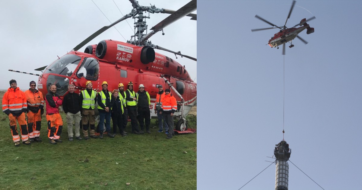 helicopter antenna broadcast engineering banner