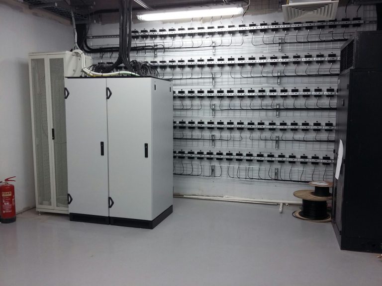 hospital equipment room