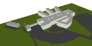 3D hospital model