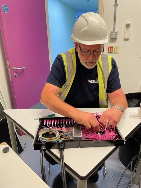 school wifi fibre solution