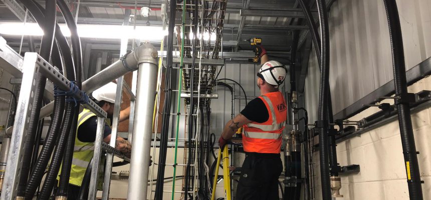 pontop pike groundworks broadcast feeder combiner install broadcast